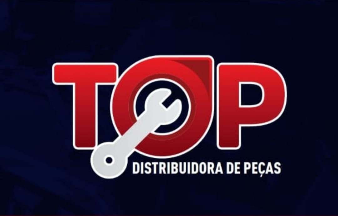 Logo TOP Distribuidora de Peças
